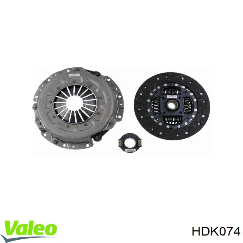 HDK074 VALEO kit de embrague (3 partes)