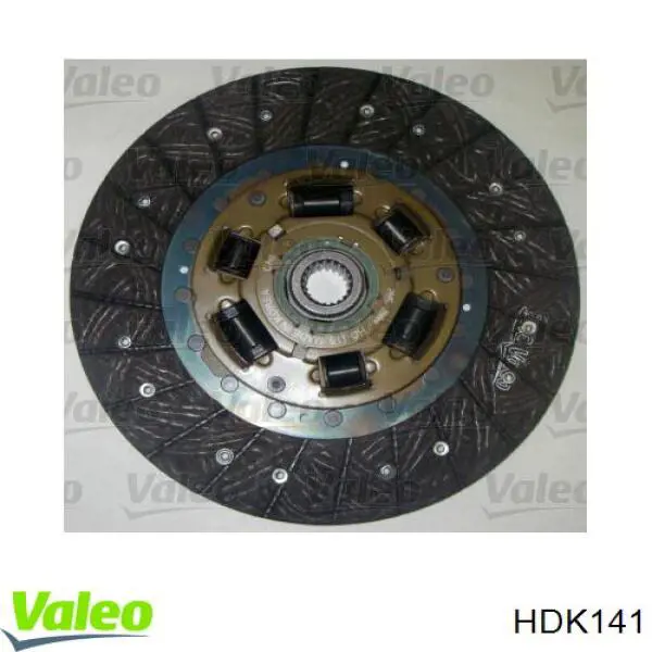 HDK-141 VALEO kit de embrague (3 partes)