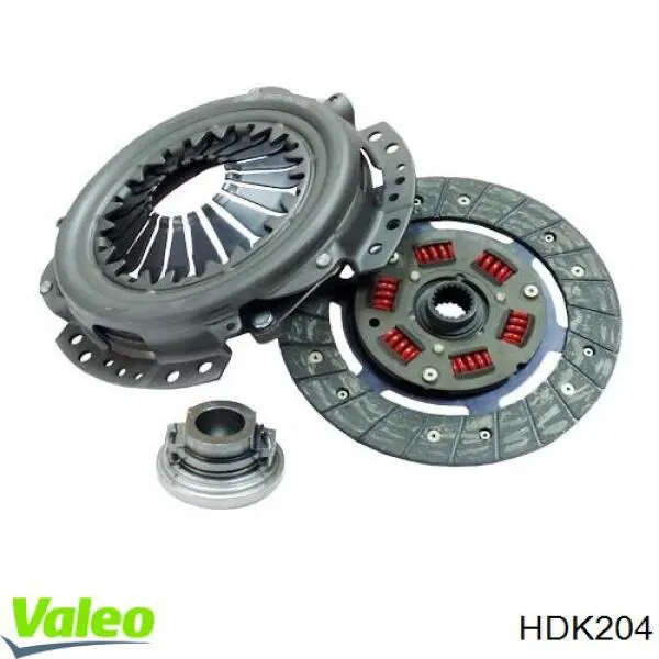 HDK-204 VALEO kit de embrague (3 partes)