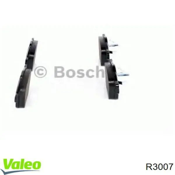 R3007 VALEO freno de disco delantero