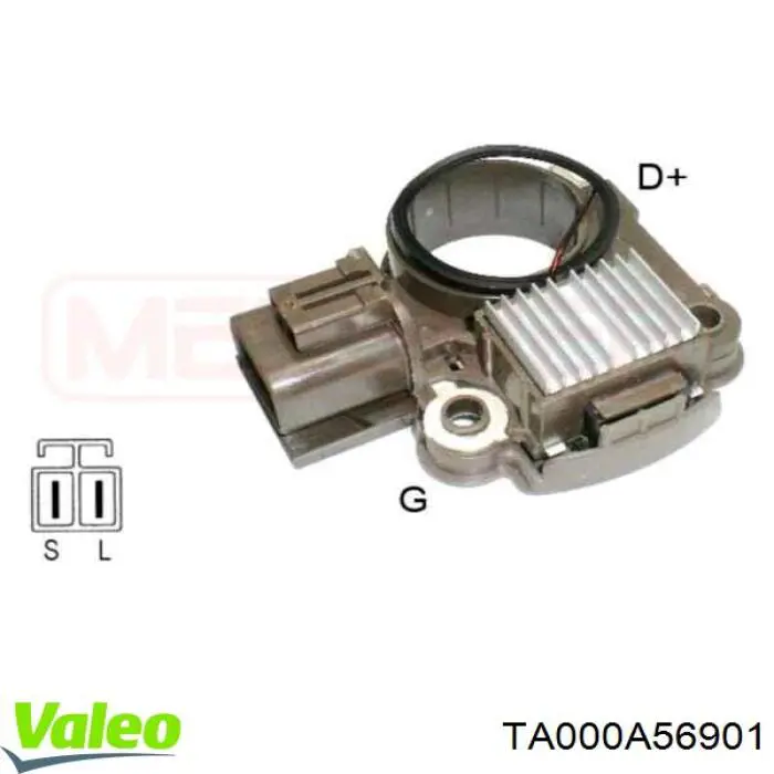 TA000A56901 VALEO alternador