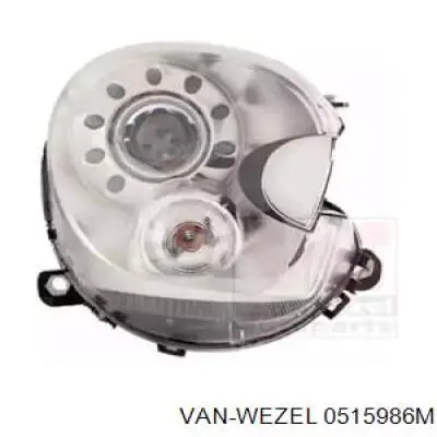 0515986M VAN Wezel faro derecho