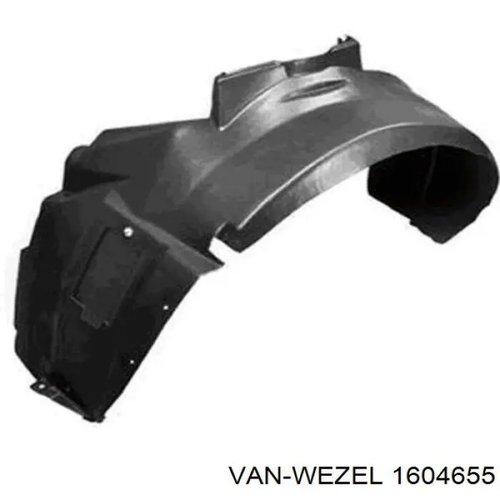 1604655 VAN Wezel guardabarros delantero izquierdo