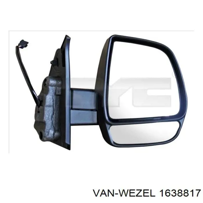 1638817 VAN Wezel espejo retrovisor izquierdo