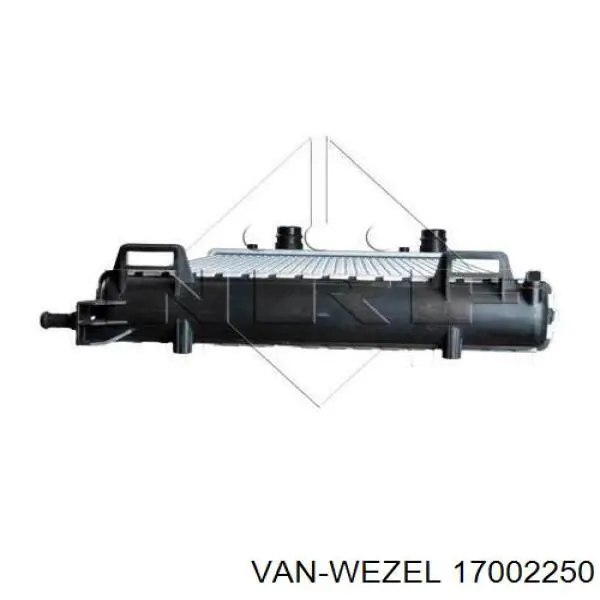 17002250 VAN Wezel radiador refrigeración del motor