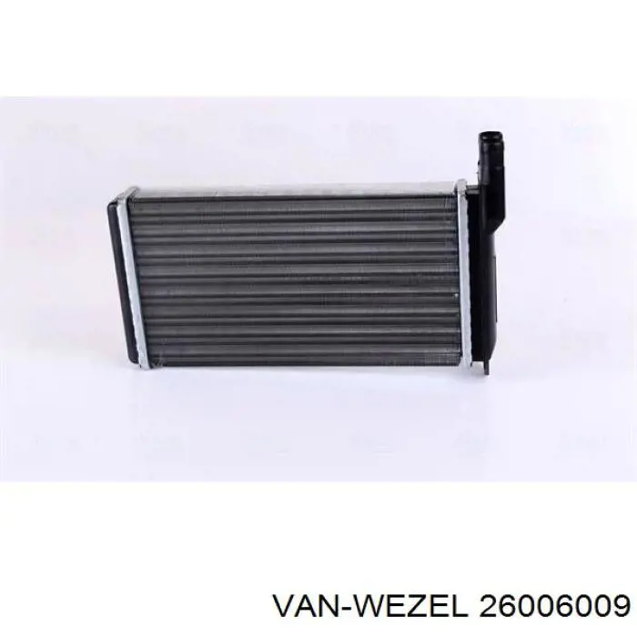 26006009 VAN Wezel radiador de calefacción