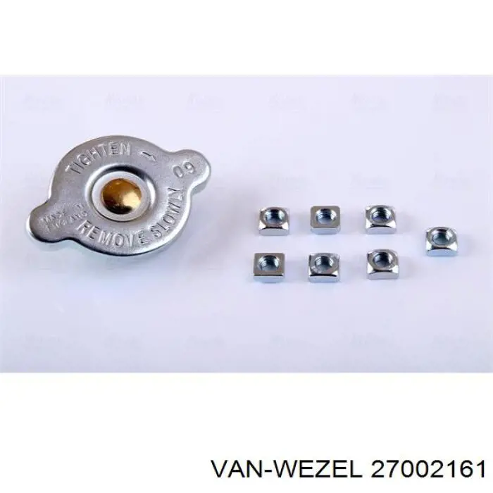 27002161 VAN Wezel radiador refrigeración del motor