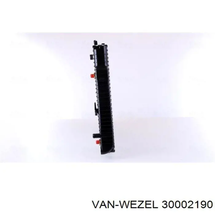 30002190 VAN Wezel radiador refrigeración del motor