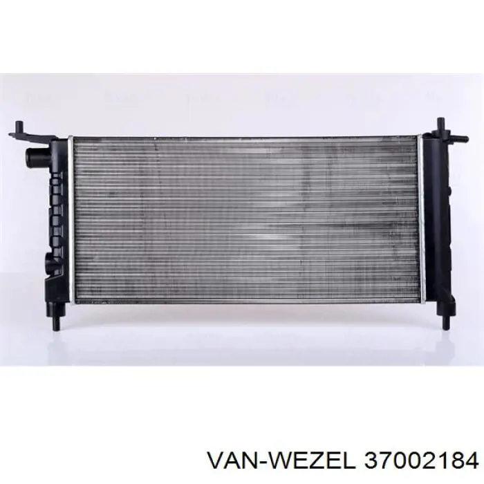 37002184 VAN Wezel radiador refrigeración del motor