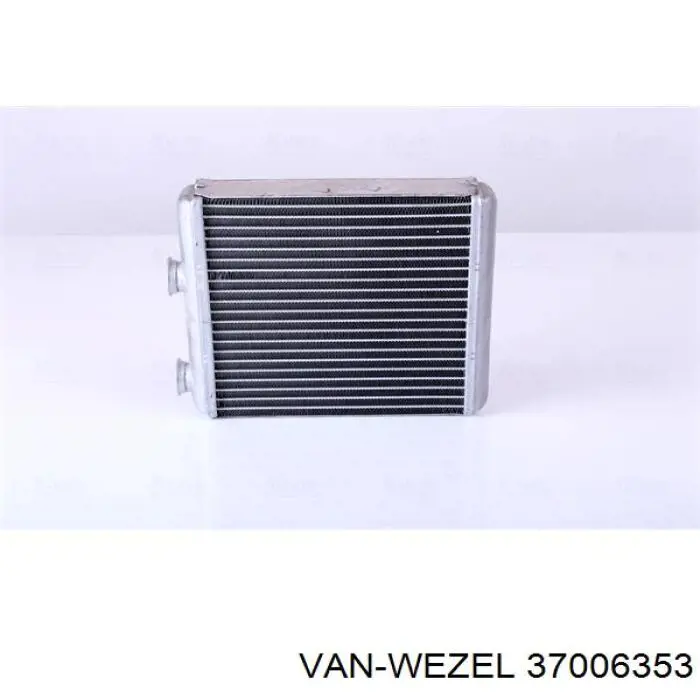 37006353 VAN Wezel radiador de calefacción