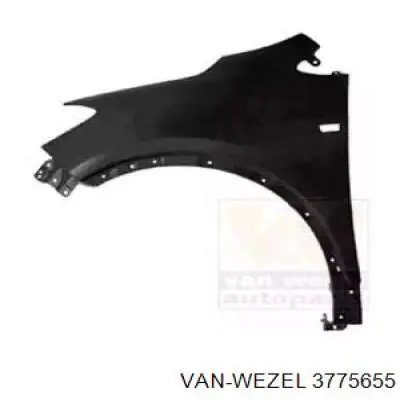 3775655 VAN Wezel guardabarros delantero izquierdo