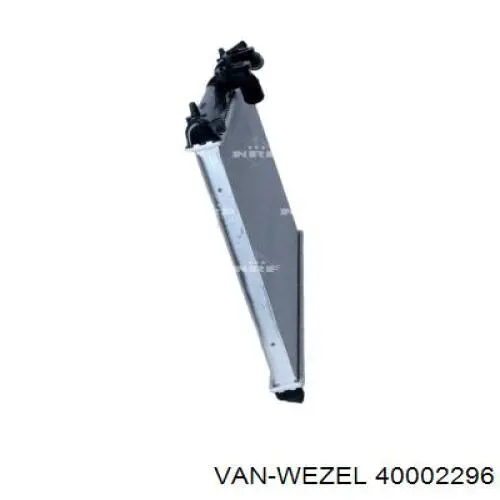 40002296 VAN Wezel radiador refrigeración del motor