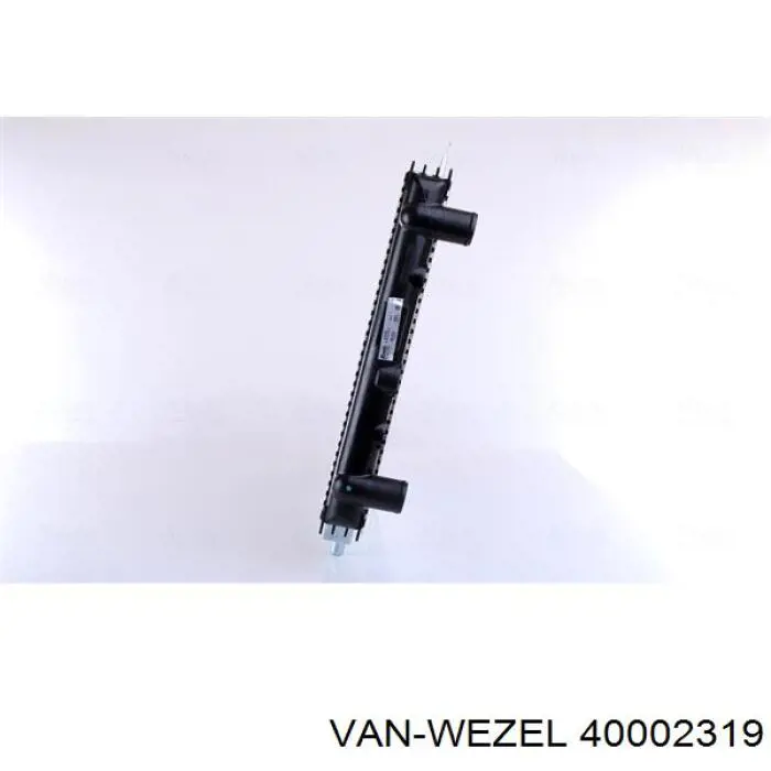 40002319 VAN Wezel radiador refrigeración del motor