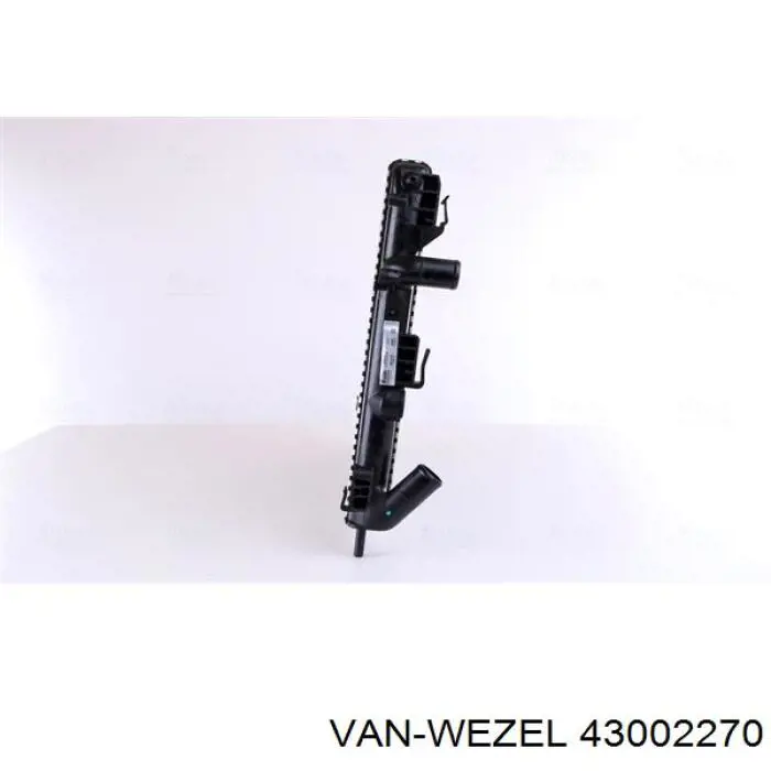 43002270 VAN Wezel radiador refrigeración del motor