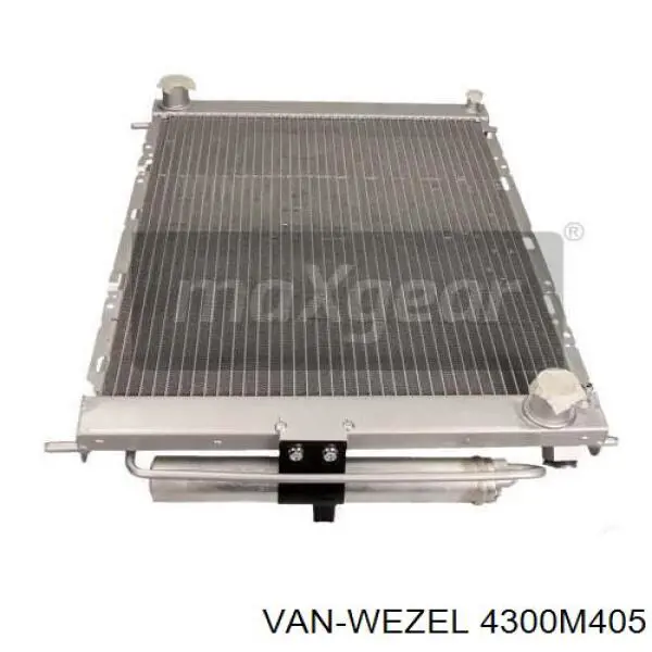 4300M405 VAN Wezel radiador refrigeración del motor