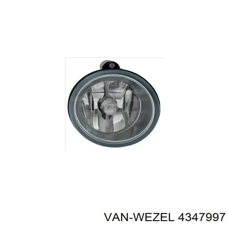 4347997 VAN Wezel faro antiniebla izquierdo