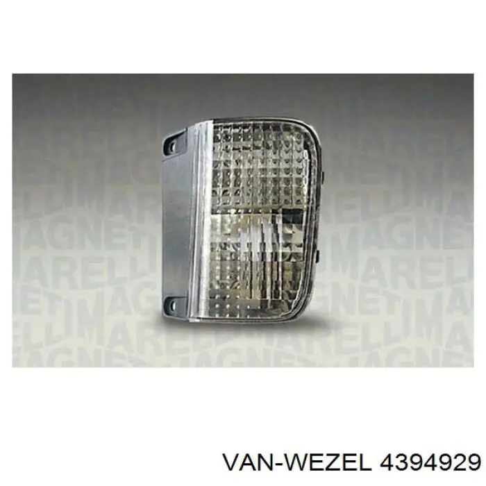 4394929 VAN Wezel faro antiniebla trasero izquierdo