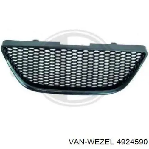  Rejilla de ventilación, parachoques trasero, central para Seat Ibiza 4 