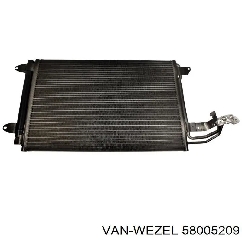 58005209 VAN Wezel condensador aire acondicionado