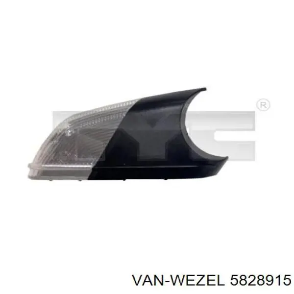 5828915 VAN Wezel luz intermitente de retrovisor exterior izquierdo