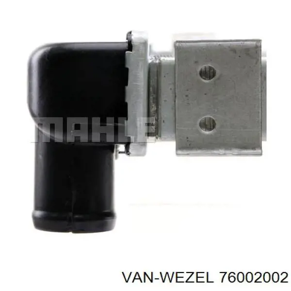 76002002 VAN Wezel radiador refrigeración del motor