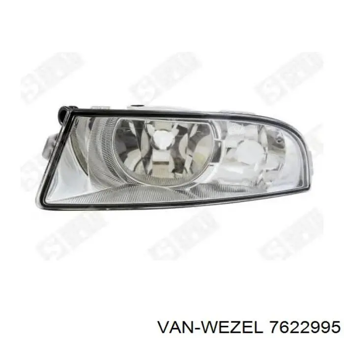 7622995 VAN Wezel faro antiniebla izquierdo