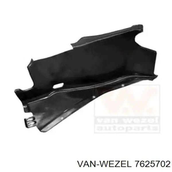 7625702 VAN Wezel protección motor delantera