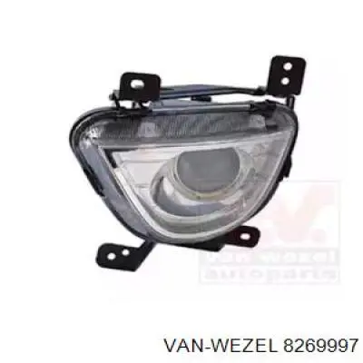  Faro antiniebla izquierdo para Hyundai Veracruz 