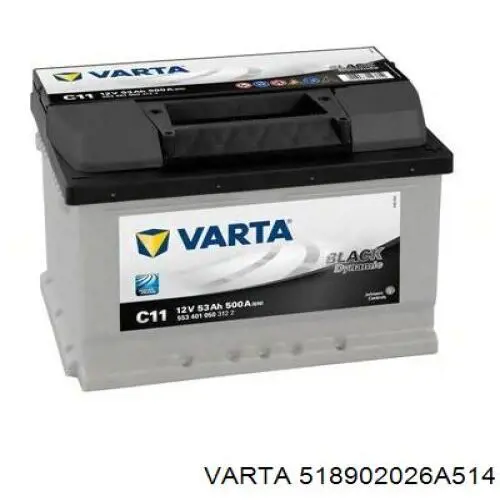 518902026A514 Varta batería de arranque