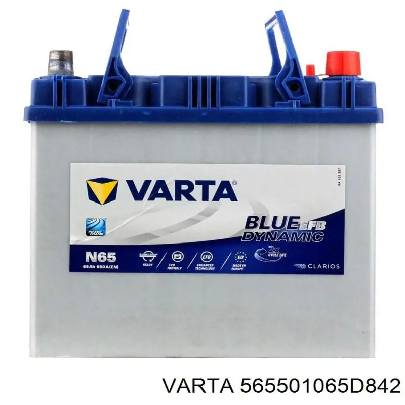 565501065D842 Varta batería de arranque