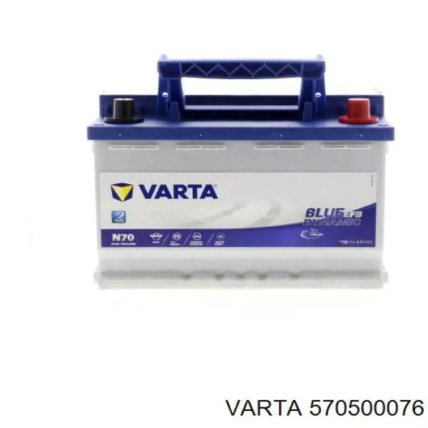 570500076 Varta batería de arranque