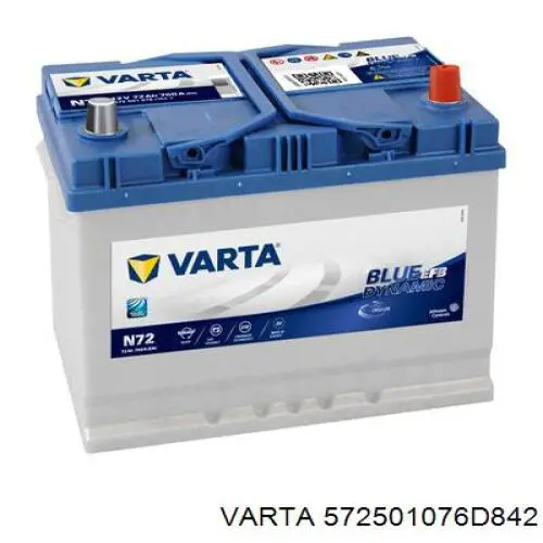 572501076D842 Varta batería de arranque