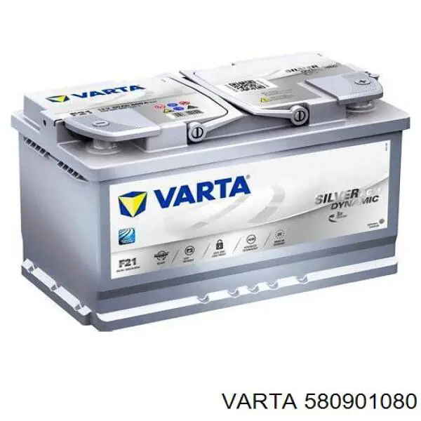 580901080 Varta batería de arranque