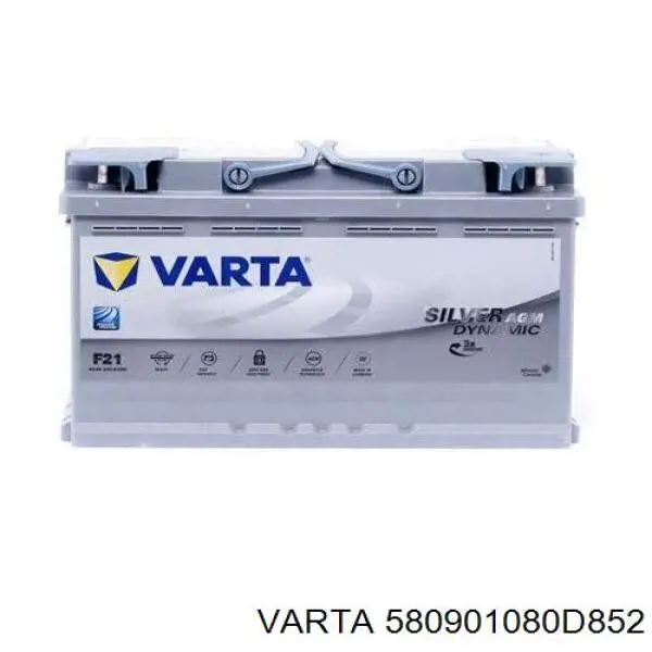 580901080D852 Varta batería de arranque