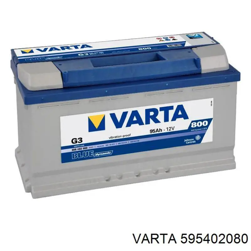 595402080 Varta batería de arranque