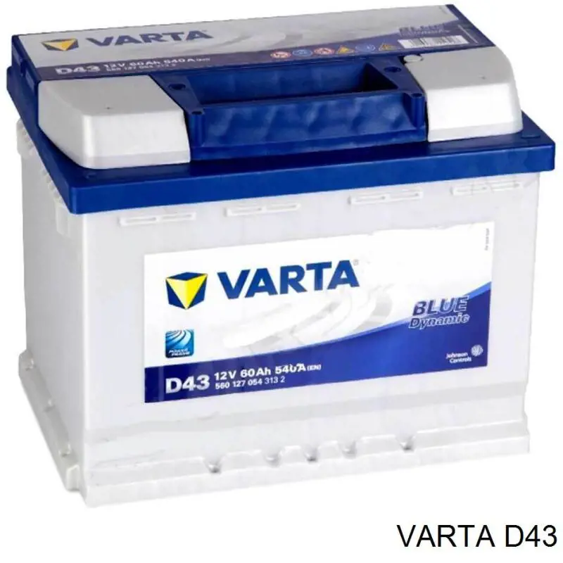 D43 Varta batería de arranque