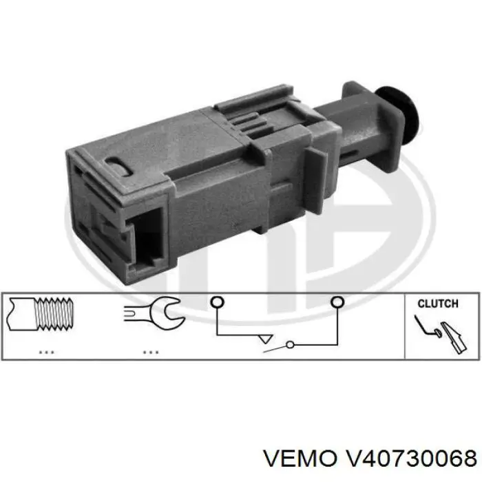 V40730068 Vemo interruptor de embrague