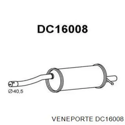 200103945R Renault (RVI) silenciador posterior