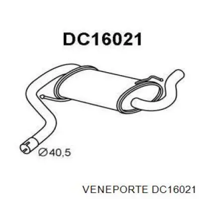 200107364R Renault (RVI) silenciador posterior