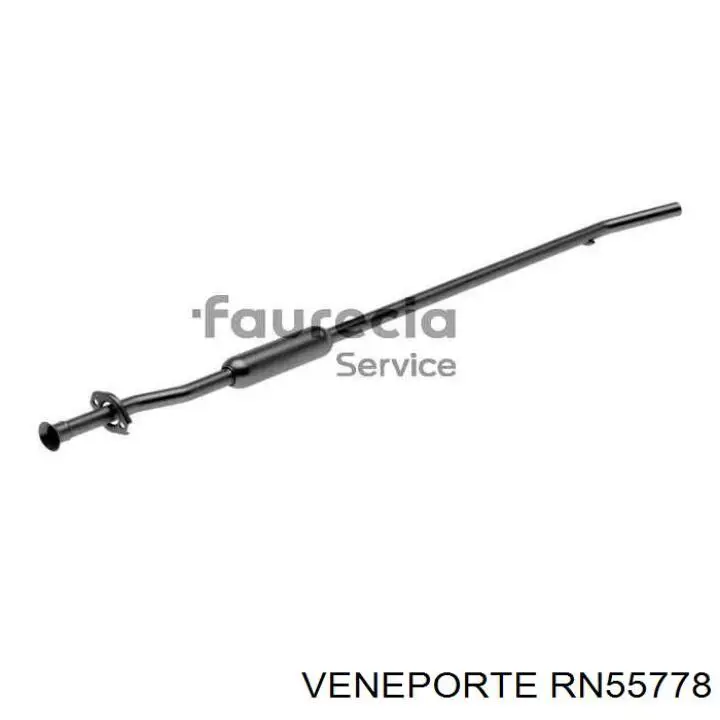  Silenciador del medio para Renault Clio LB0, LB1, LB2