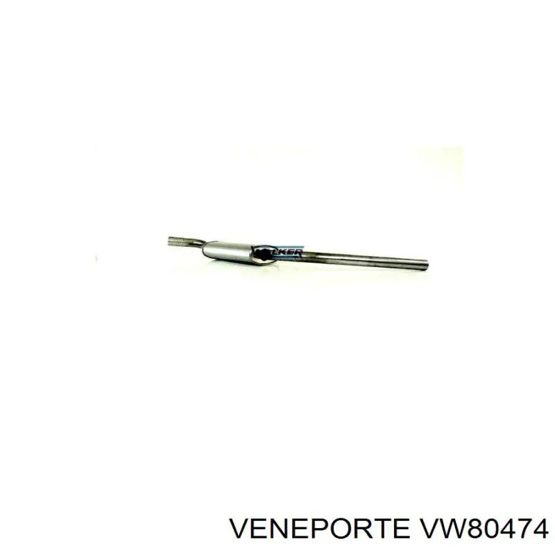 VW80474 Veneporte silenciador posterior