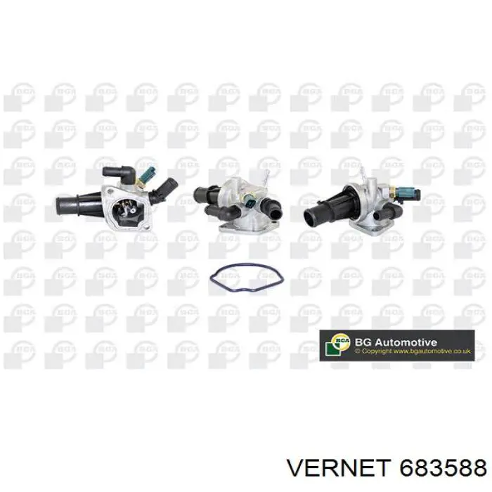 683588 Vernet termostato, refrigerante