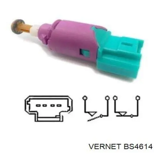 BS4614 Vernet interruptor luz de freno