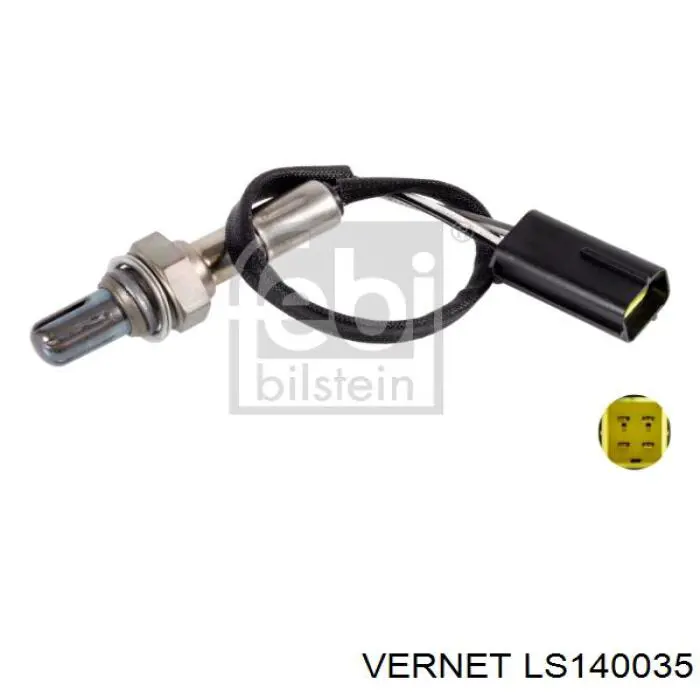 LS140035 Vernet sonda lambda sensor de oxigeno para catalizador