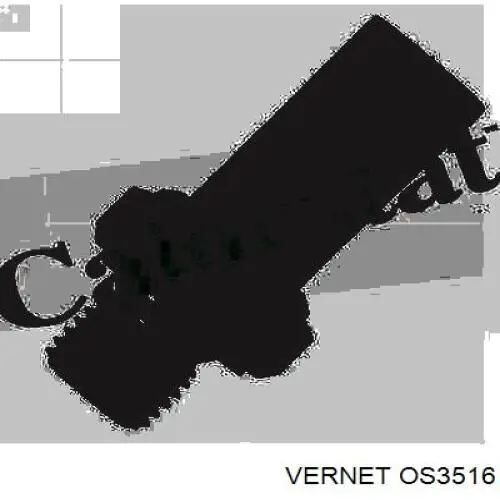 OS3516 Vernet indicador, presión del aceite