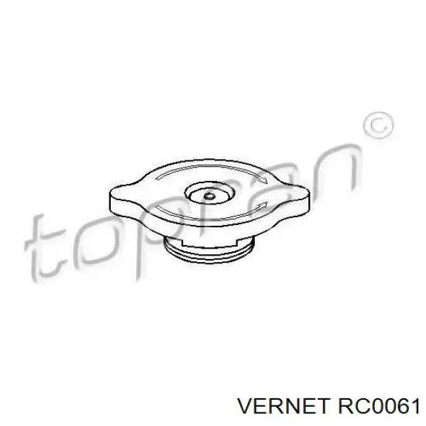 RC0061 Vernet tapa de radiador