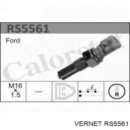 RS5561 Vernet interruptor, piloto de marcha atrás