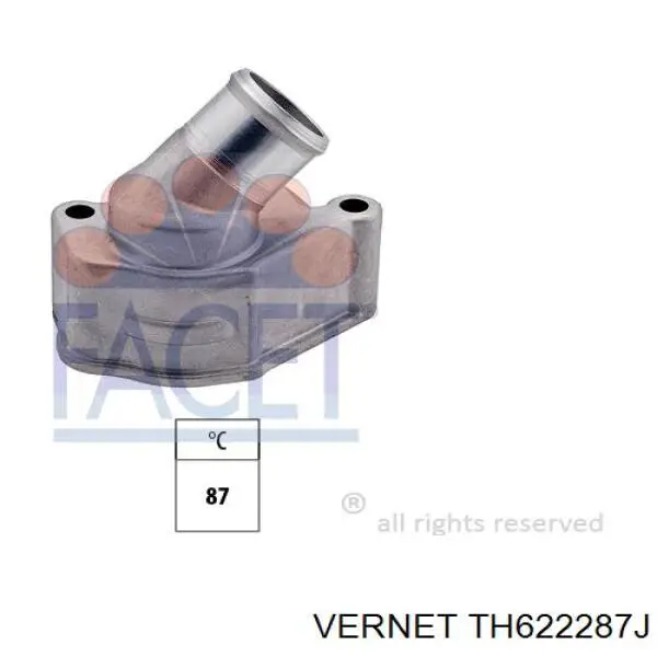 TH6222.87J Vernet termostato, refrigerante