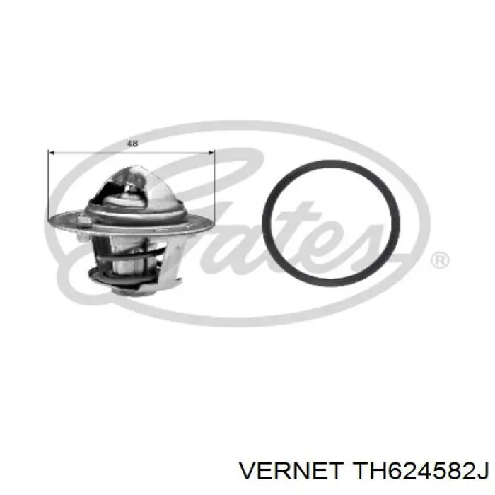 TH6245.82J Vernet termostato, refrigerante