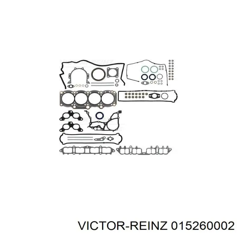 0411174320 Toyota juego de juntas de motor, completo